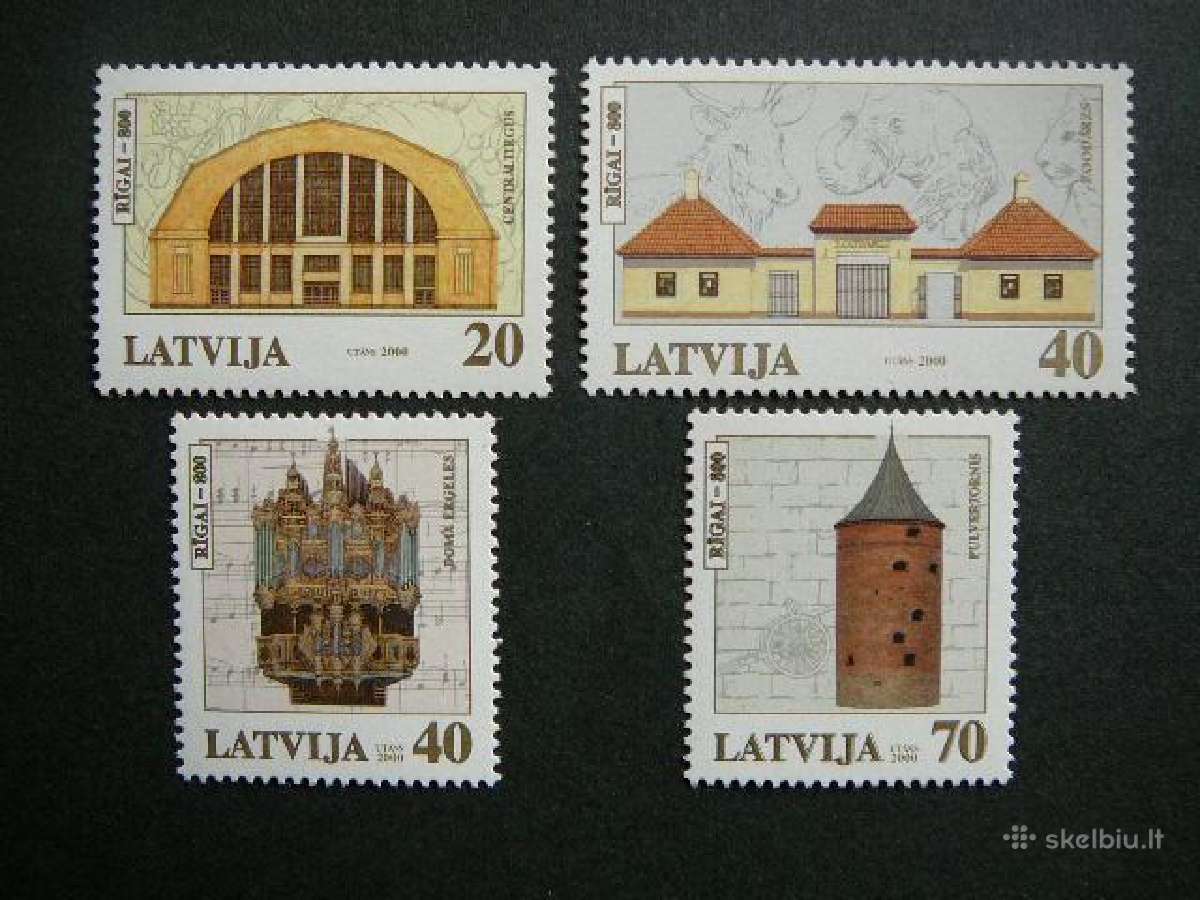 Latvija Ryga 2000 Mnh llt523