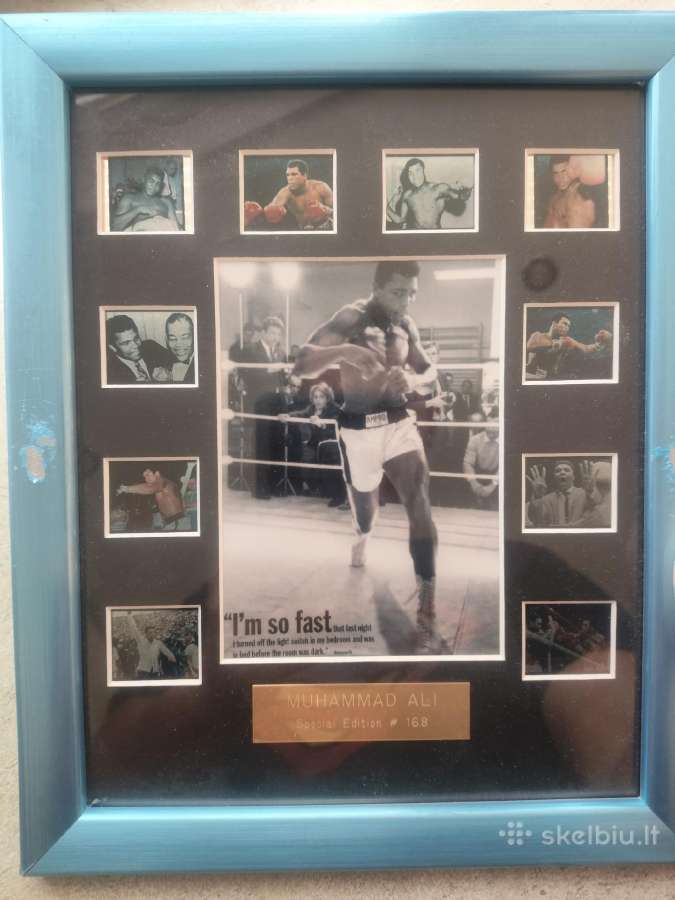 Kolekcinis rėmelis Boksas, Muhamad Ali