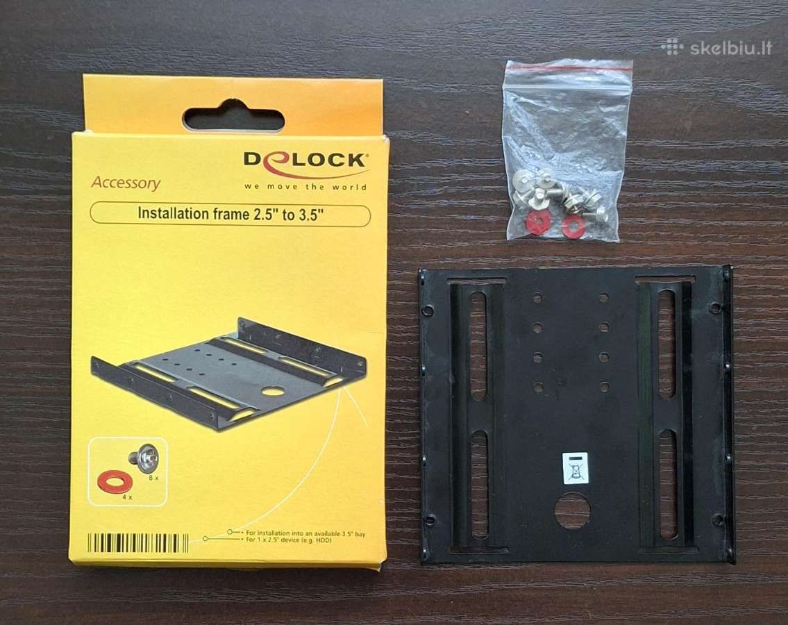 Delock 2.5" į 3.5" montavimo rėmelis