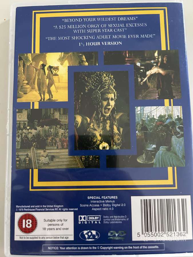 Dvd diskai su filmais. Tinto Brass. - nuotraukos Nr. 3