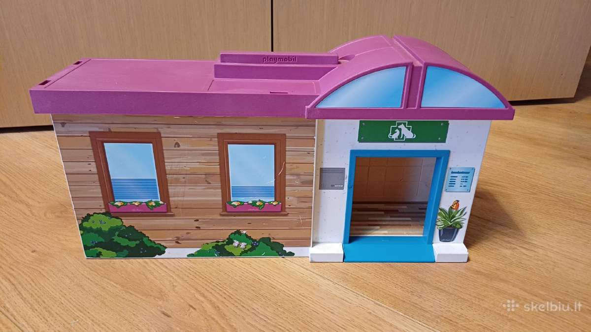Playmobil namelis "Gyvūnėlių gydykla" - nuotraukos Nr. 2