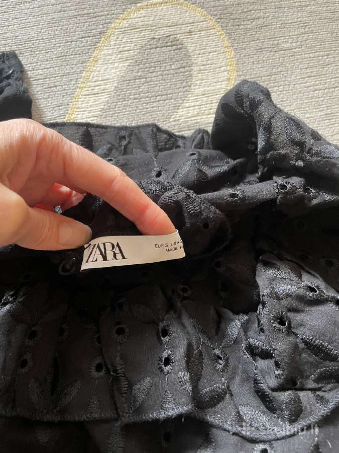 Zara juodas elegantiškas megztinis - nuotraukos Nr. 2
