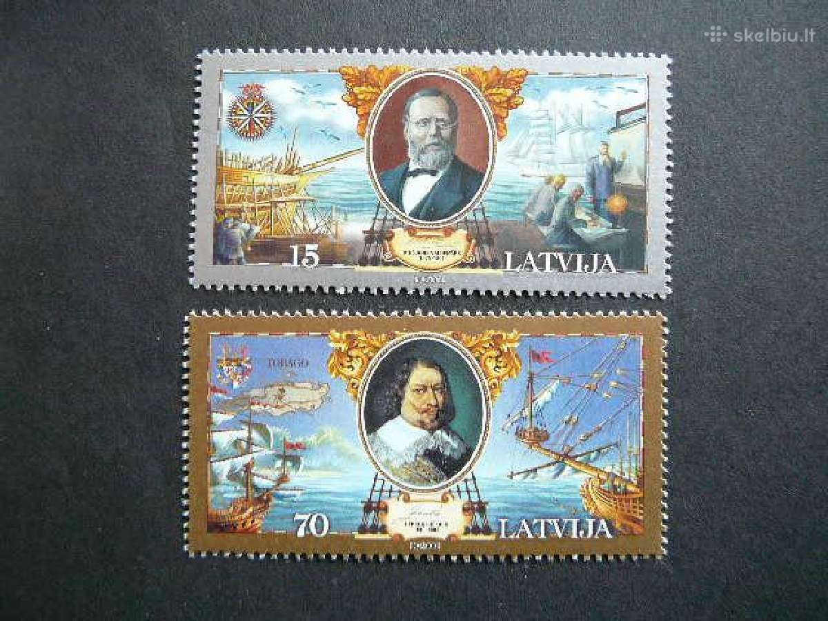 Latvija Burlaiviai Laivai 2001 Mnh lv556