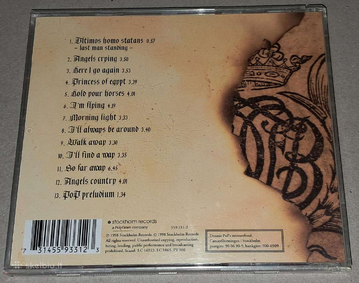 E-type – Last Man Standing (Audio CD) - nuotraukos Nr. 2