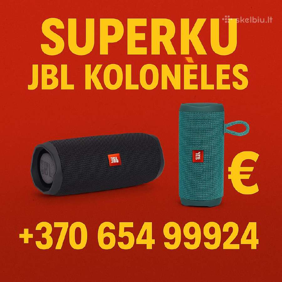 Perku Jbl Xtreme 4/3/2 ir Boombox