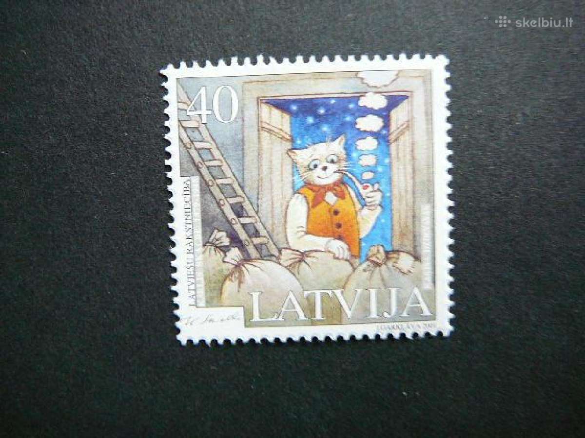Latvija Literate K.skalbe Kates 2001 Mnh lv549