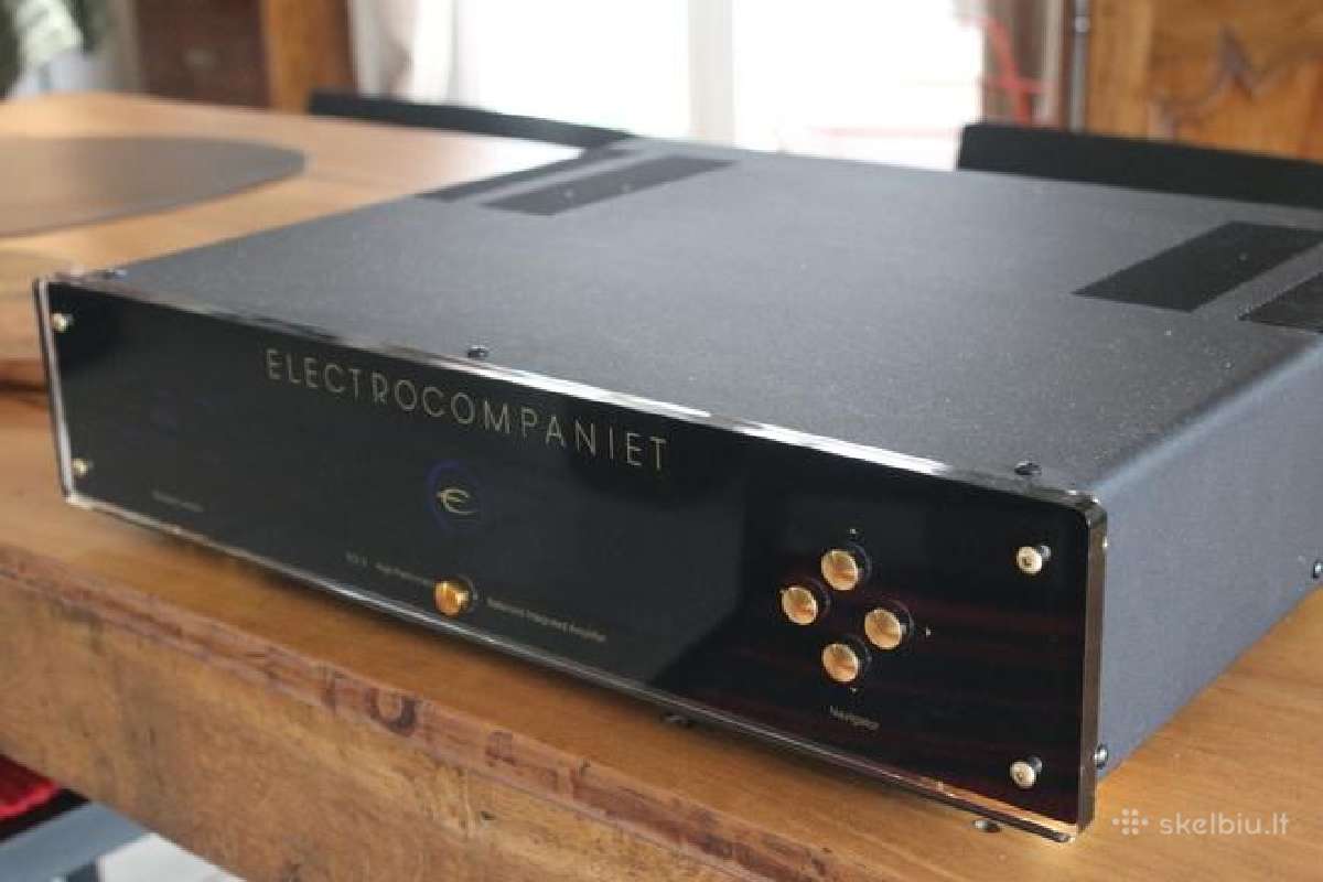 Electrocompaniet Eci-3 stereo stiprintuvas su Xlr - nuotraukos Nr. 2