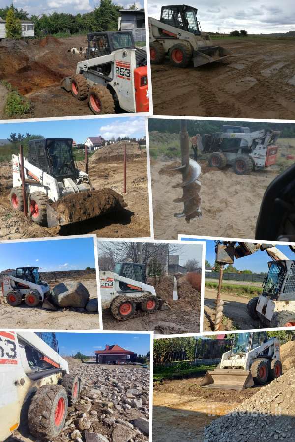Bobcat mini krautuvo ir ekskavatoriaus nuoma - nuotraukos Nr. 12