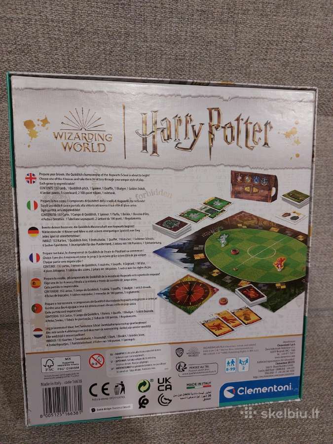 Stalo žaidimas Clementoni Harry Potter Quidditch C - nuotraukos Nr. 3