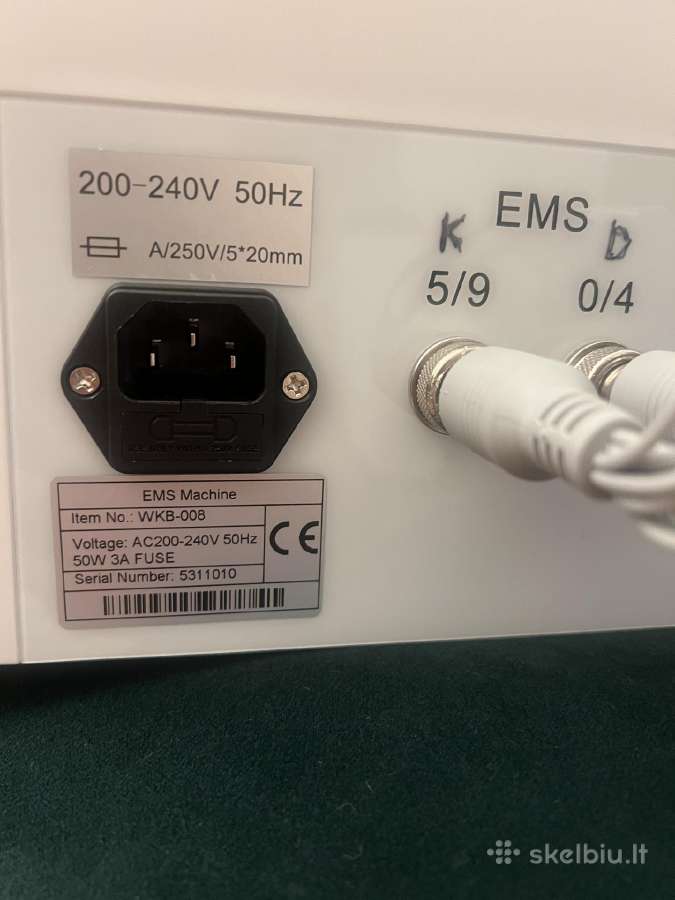 Weelko elektrostimuliacijos aparatas. - nuotraukos Nr. 3