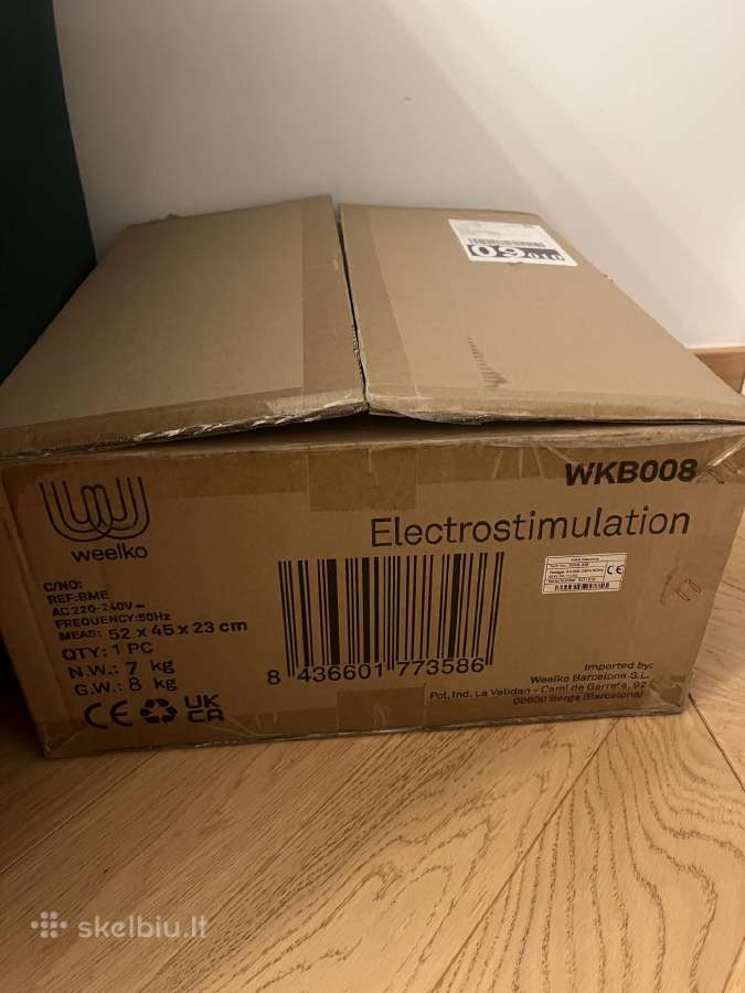 Weelko elektrostimuliacijos aparatas. - nuotraukos Nr. 4