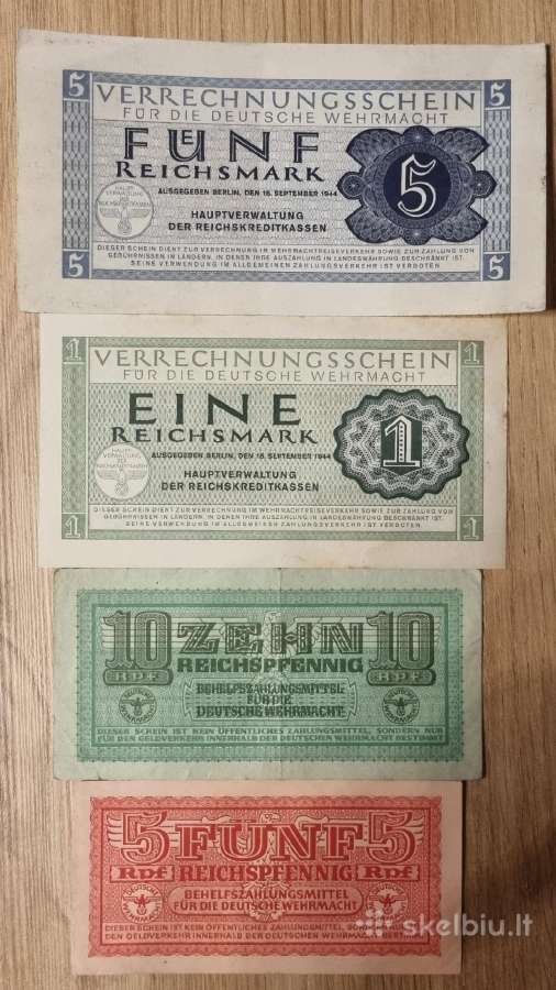 1944 m Vermachto reichmarkės