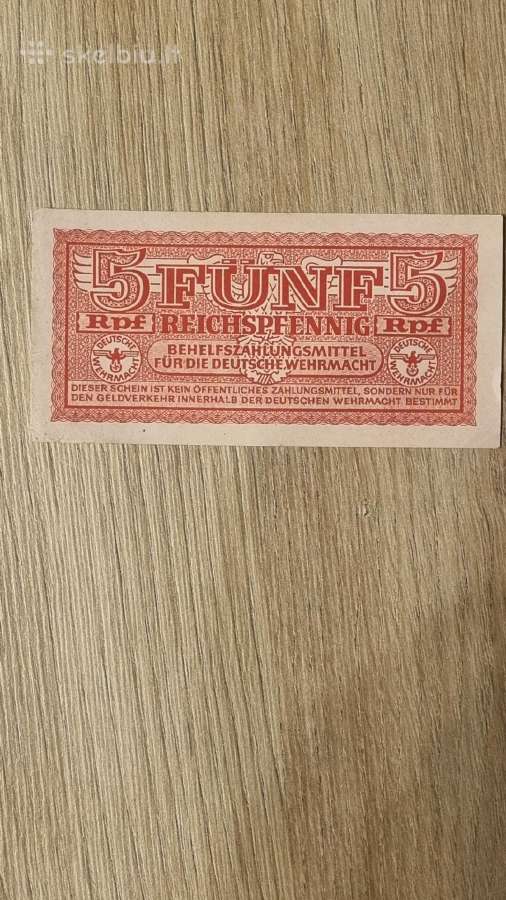 1944 m Vermachto reichmarkės - nuotraukos Nr. 6