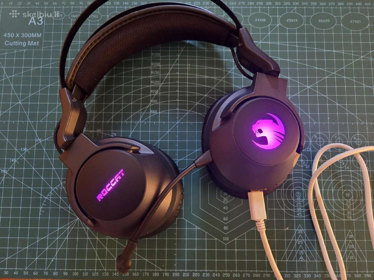 Roccat wireless / beilaidės Elo 7.1 Air ausinės - nuotraukos Nr. 2
