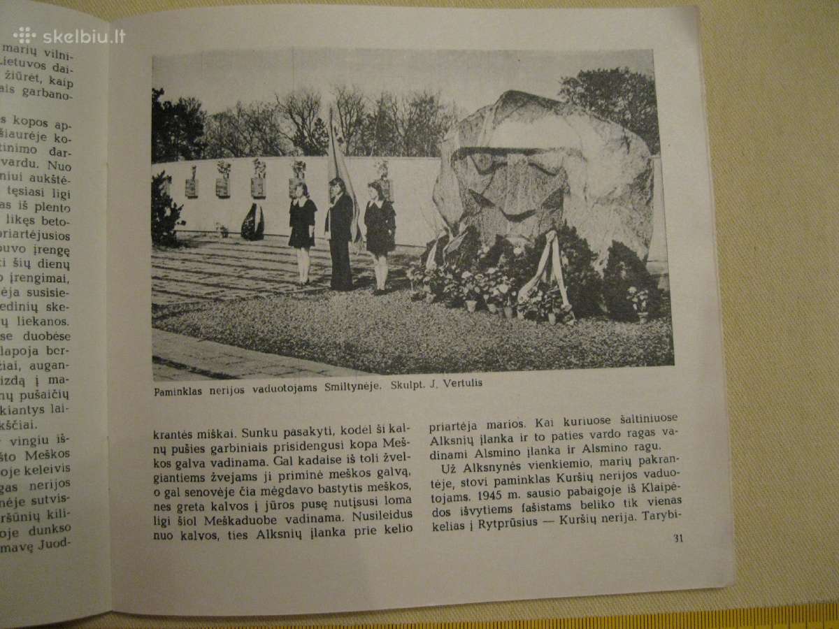Knyga su daug foto - kuršiu nerija. 1979 m. .zr. - nuotraukos Nr. 9