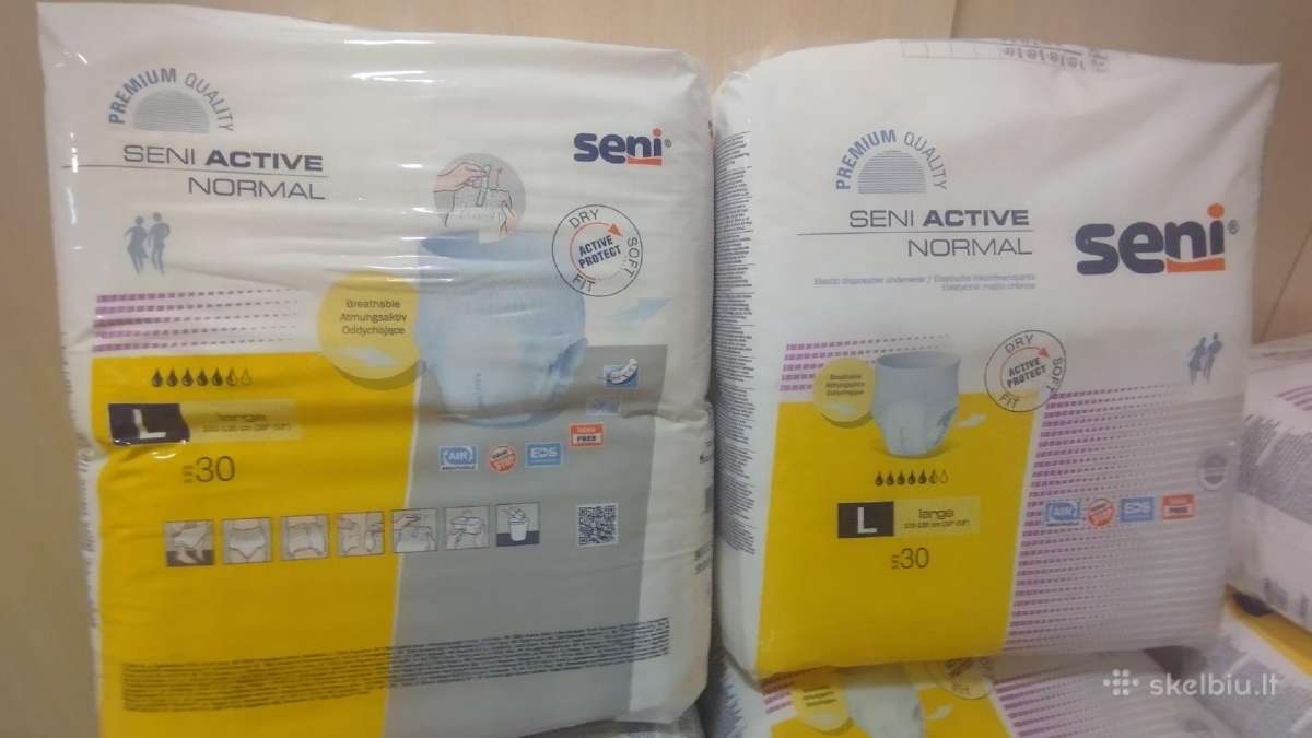 Seni Active Normal premium sauskelnės-kelnaitės