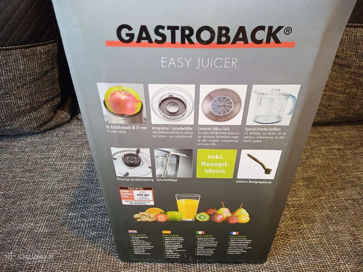 Gastroback sulčiaspaudė - nuotraukos Nr. 2