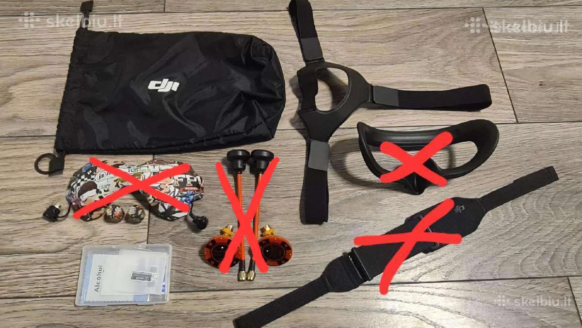 Dji googles V1/v2/2 priedai, antenos