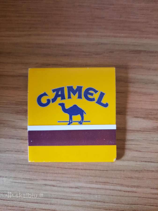 Vintažinė degtukų dėžutė-knygelė Camel Nr.2