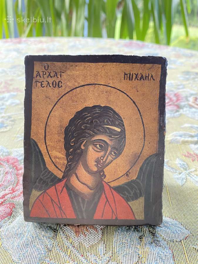 Graži Angelo Mykolo rašyta ikona - nuotraukos Nr. 5