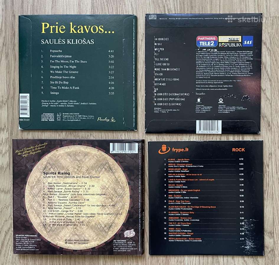 Lietuviški CD - nuotraukos Nr. 2