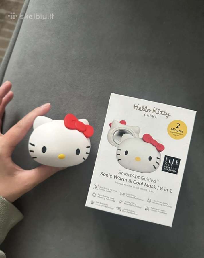 Geske hello kitty 8 in 1 veido masažuoklis