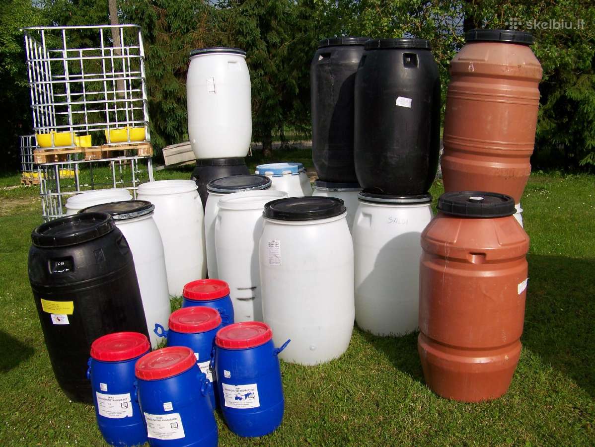 1000,200,30litru talpos,ibc,konteineriai,bačkos - nuotraukos Nr. 11