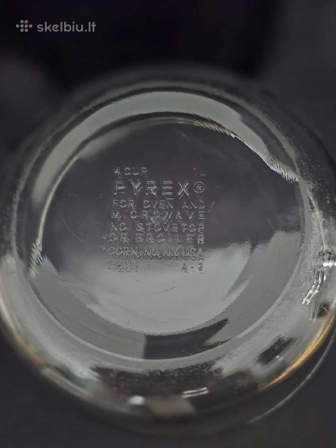 Pyrex 3 dydžių:1,75litro,1lir 0,5 Lkomplektasusa - nuotraukos Nr. 3