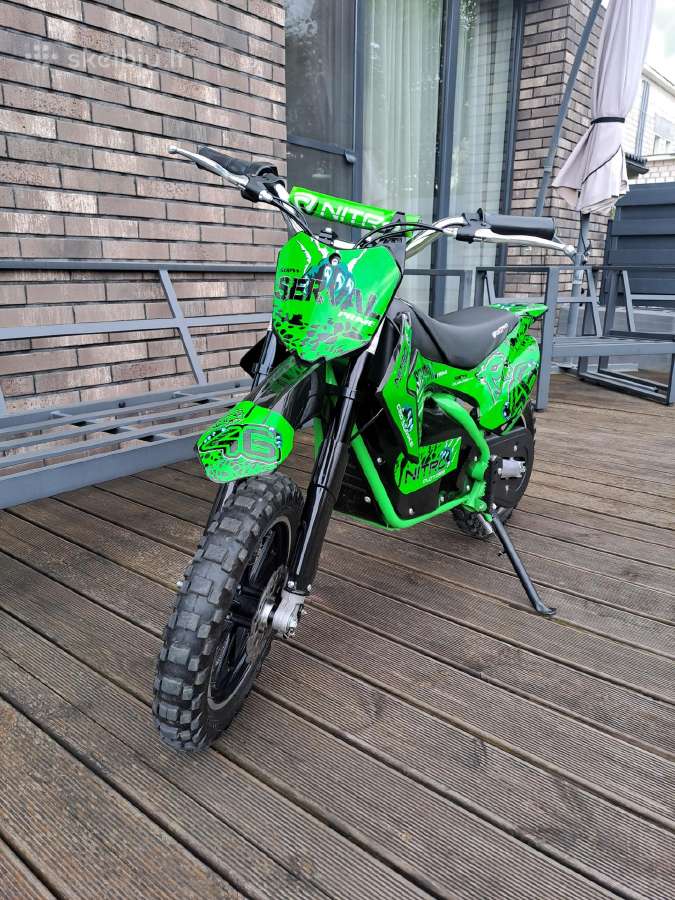 Elektrinis krosinis motociklas Serval Prime 500w - Skelbiu.lt