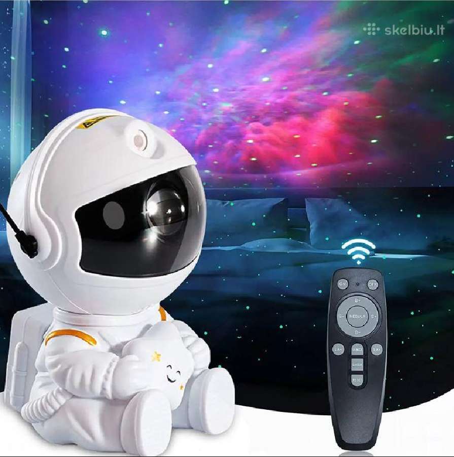 Vaikiškas projektorius "Astronautas" - nuotraukos Nr. 2