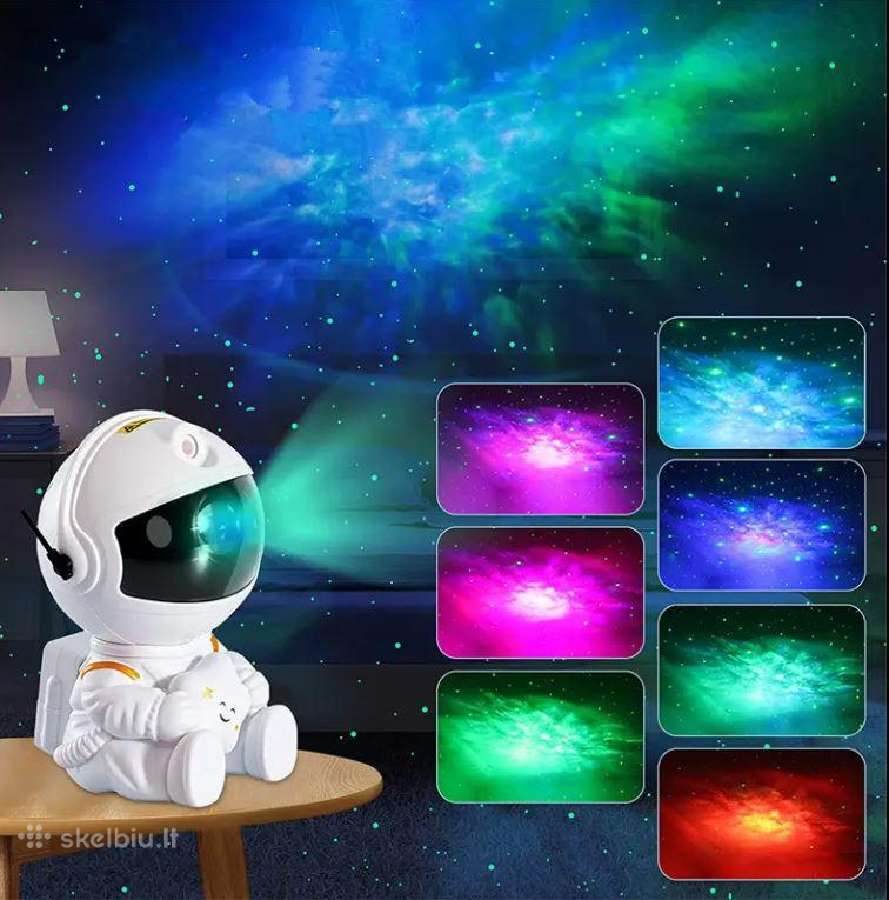 Vaikiškas projektorius "Astronautas" - nuotraukos Nr. 3