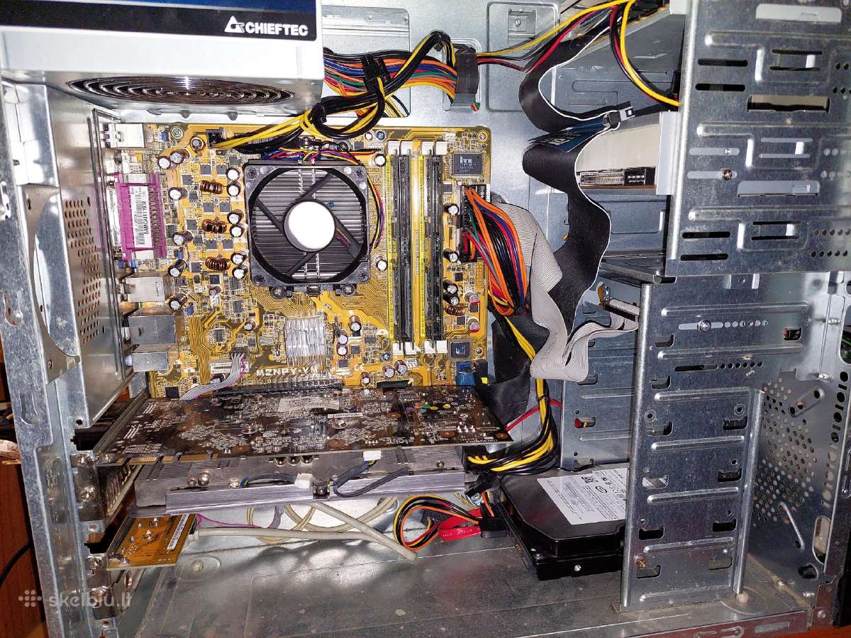 Kompiuteris + 80gb HDD - nuotraukos Nr. 4