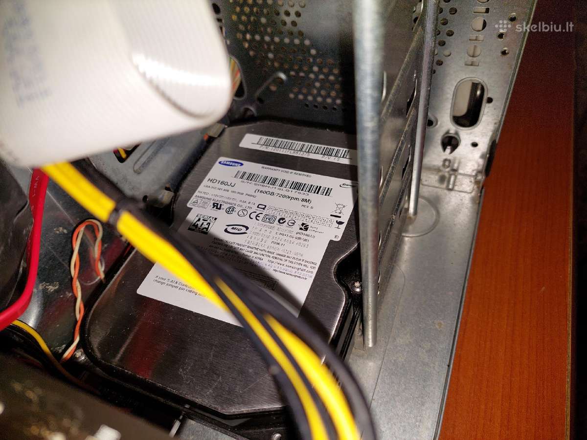 Kompiuteris + 80gb HDD - nuotraukos Nr. 6