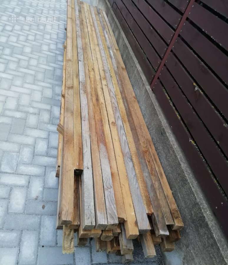Bruseliai/tašeliai 5x5, 2-5 m ilgio.
