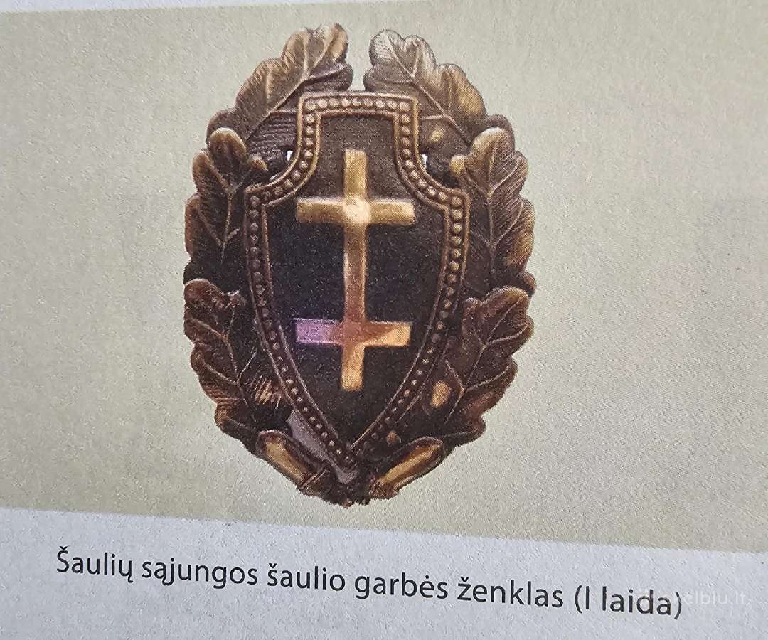 Šaulių garbės ženklas (I laida) - nuotraukos Nr. 3