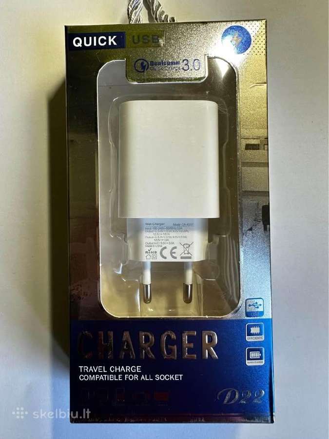 Pakrovėjas Usb + Usb C - 20w - nuotraukos Nr. 2