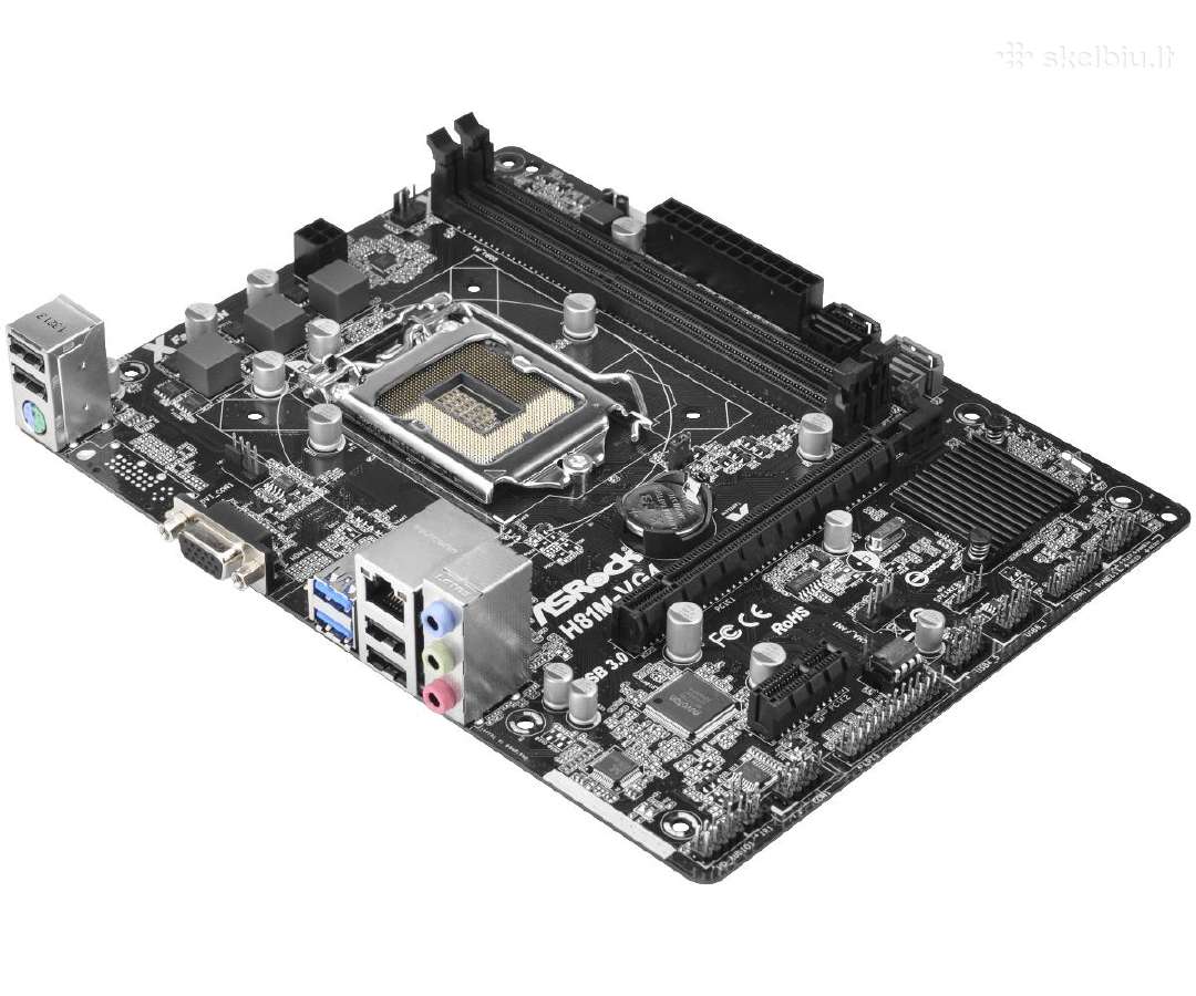 Asrock H81m-vg4 / Cpu / cooler (+dovana) - nuotraukos Nr. 5