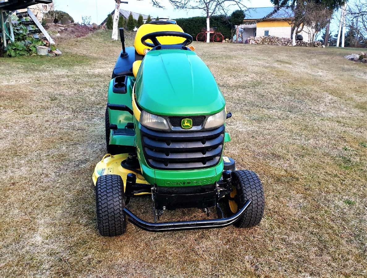 Sodo Traktoriukas John Deere X300r - nuotraukos Nr. 11