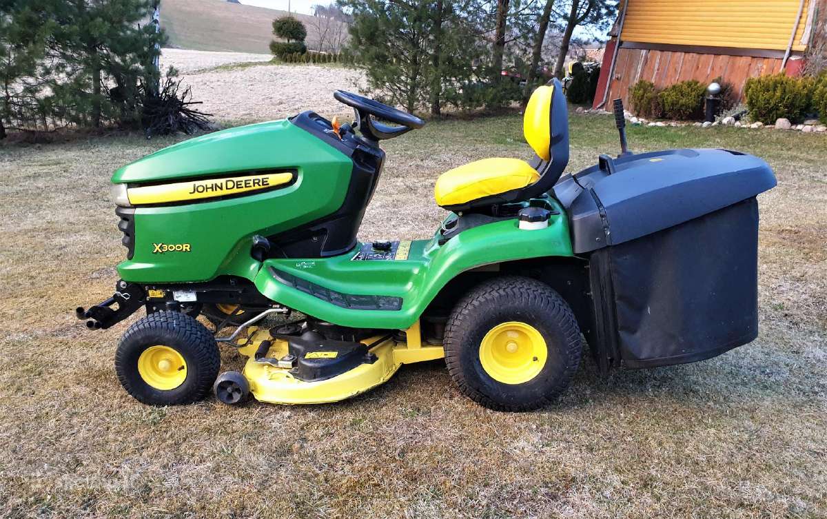 Sodo Traktoriukas John Deere X300r - nuotraukos Nr. 12