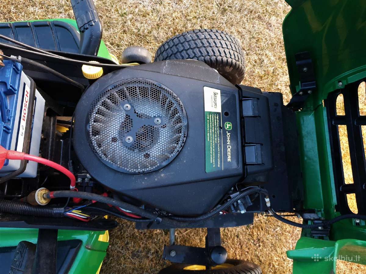 Sodo Traktoriukas John Deere X300r - nuotraukos Nr. 16