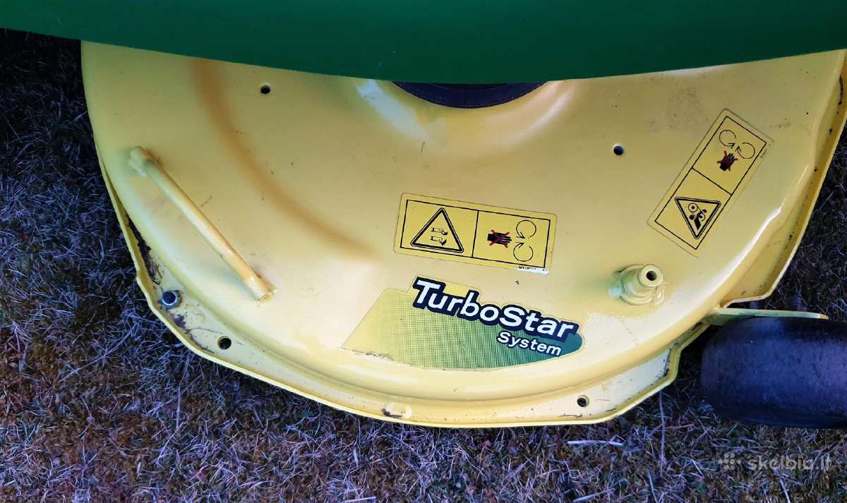 Sodo Traktoriukas John Deere X300r - nuotraukos Nr. 15