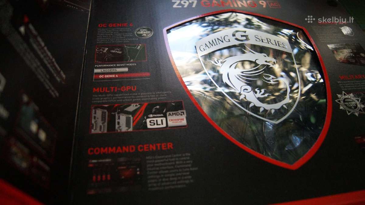 Msi Z97 Gaming 9 Ac - Skelbiu.lt