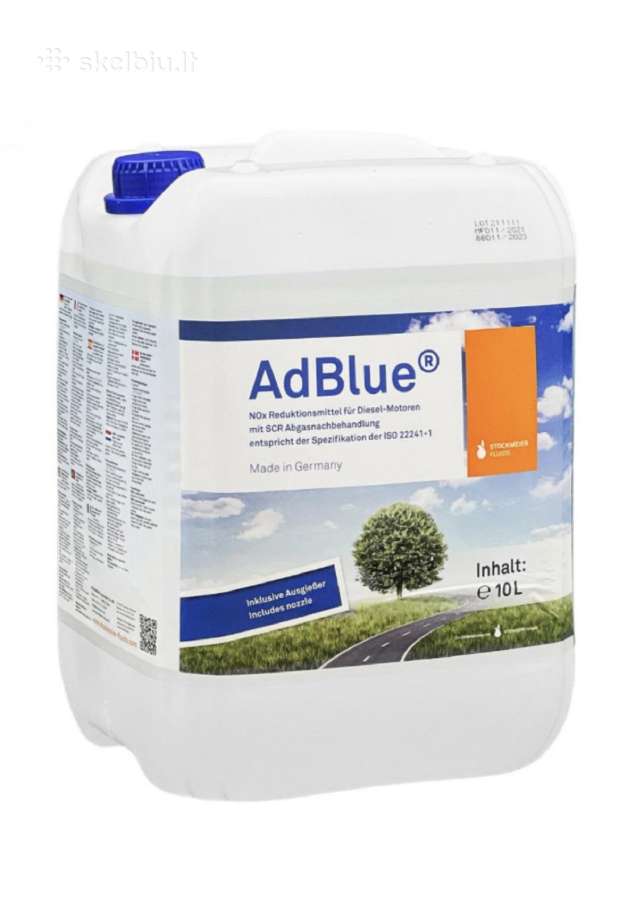Adblue 10l – 7 €. Su piltuvu Iso 22241 Vokiškas - nuotraukos Nr. 2
