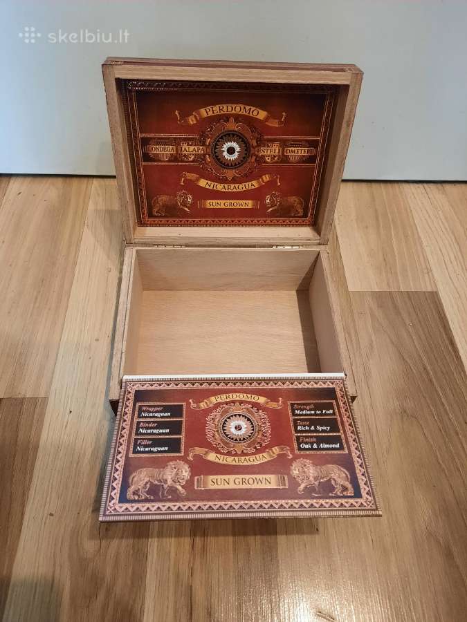 97. Cigarų dėžė Perdomo Gordo Nr.5 - nuotraukos Nr. 3