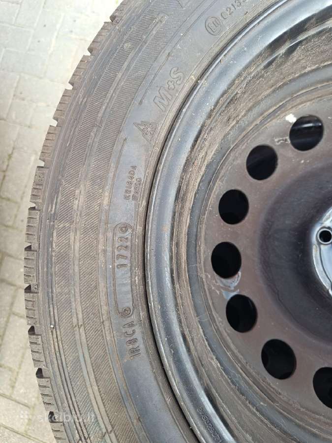 Parduodu busines padangas žiemines 215/60 R17c - nuotraukos Nr. 4