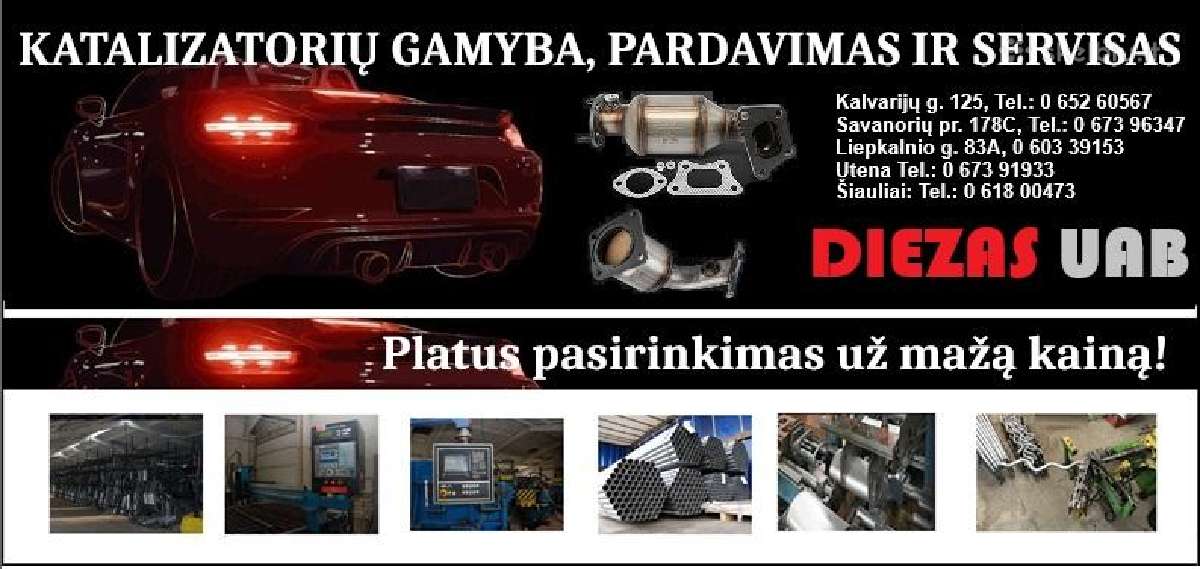 Nauji Sertifikuoti Katalizatoriai - nuotraukos Nr. 5