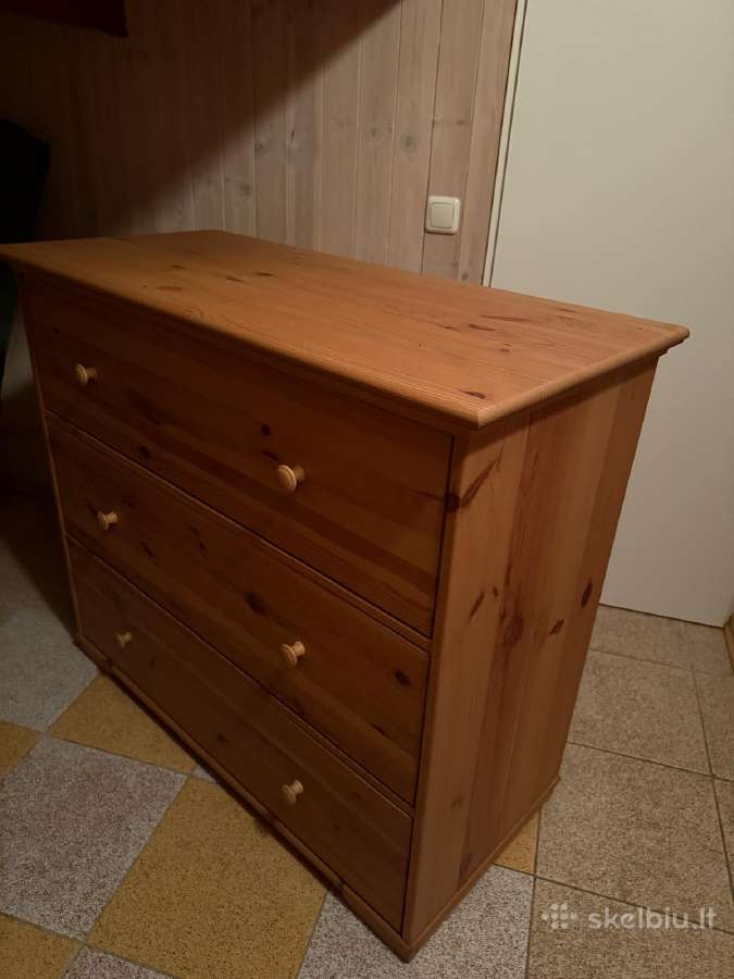 Parduodama daiktų spinta su stalčiais - nuotraukos Nr. 2