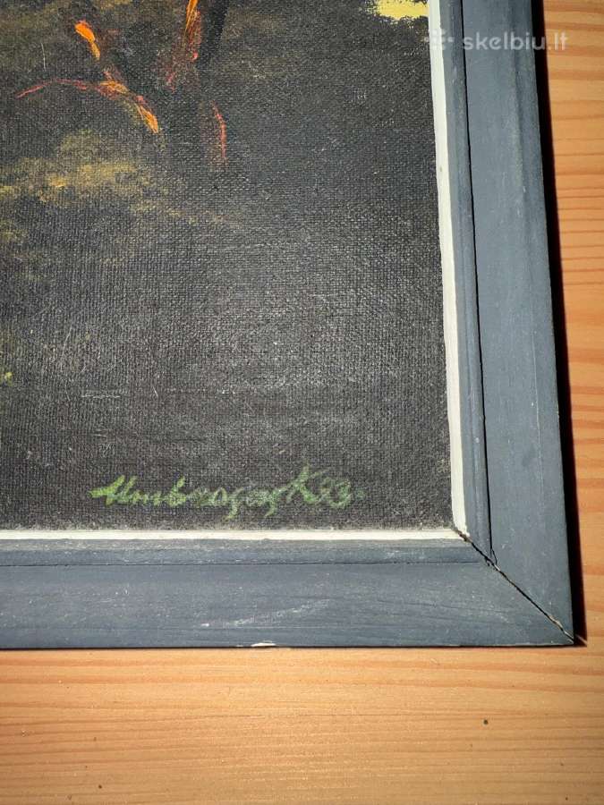 Parduodamas pavekslas su rėmeliu - nuotraukos Nr. 2