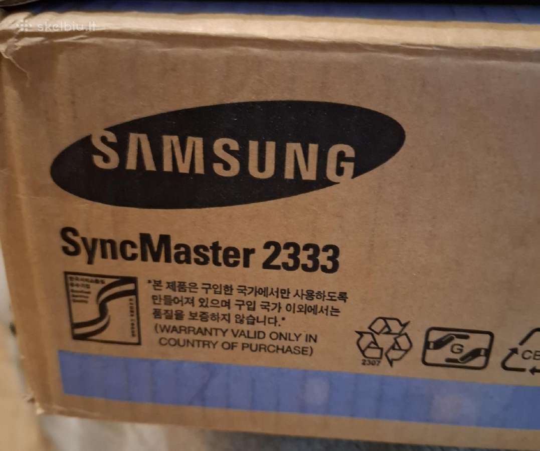 Monitorius Samsung syncmaster 2333 - nuotraukos Nr. 5