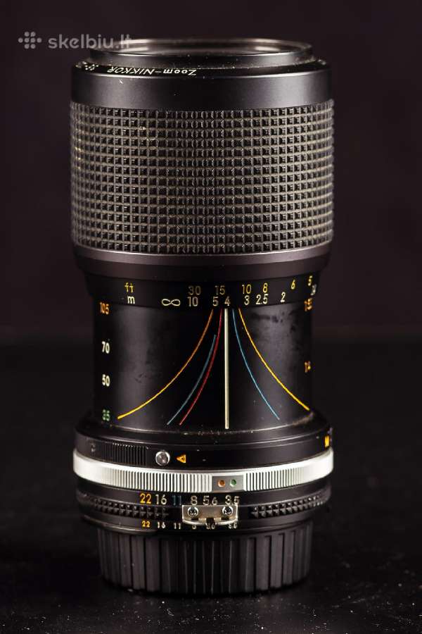 Nikon Nikkor Ais 35-105mm f3.5-4.5 - nuotraukos Nr. 5